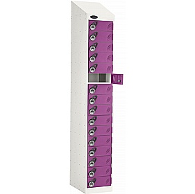 PowerBox Probe Equinox 16 Compartment Sloping Top Laptop and Tablet Charging Lockers with Manual Combination Lock