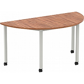 Flex Mobile Semi-Circular Box Leg Office Tables