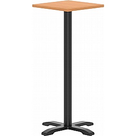 Italia Cross Base Tall Square Breakout and Canteen Table