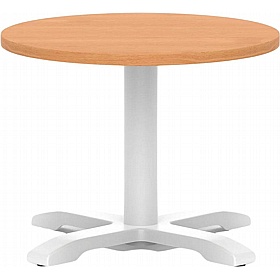 Italia Cross Base Round Coffee Table