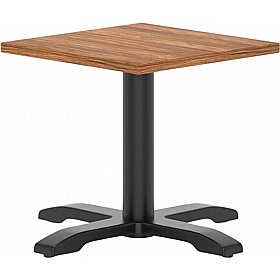 Italia Cross Base Square Coffee Table