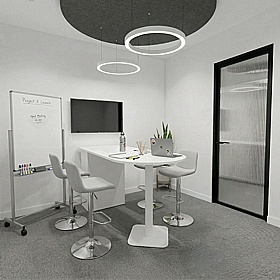 Assign High Media Bulb Conference and Boardroom Tables