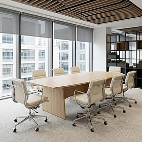Confer Boat Shaped Meeting and Boardroom Tables