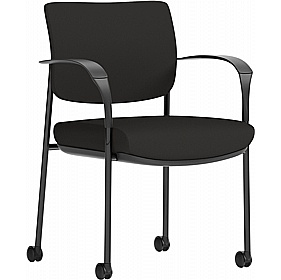 Brunswick Deluxe Fabric Mobile Conference Chair