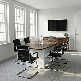 Congre Duo Boat Shaped Meeting and Boardroom Tables