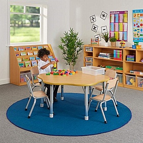 Milan Height Adjustable Flower Tables