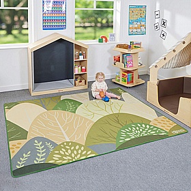 Woodland Hues Placement Carpet