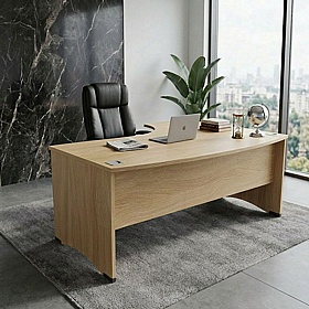 Windsor Bow Fronted Ergonomic Executive Office Desks