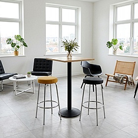 Step Square Poseur Breakout and Cafe Tables