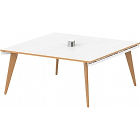 Oslo Volta Square Boardroom Table With Power