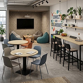 Pyra Round Breakout and Cafe Tables