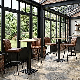Pyra Round Poseur Breakout and Cafe Tables