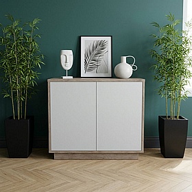 Boss Design Contract 2 Door Tall Credenza with Plinth Base