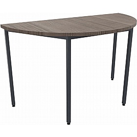 Unified Multipurpose Semi-Circular Office Tables