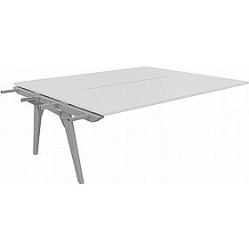 Tract Shades Rectangular Back to Back Bench Extension Desks