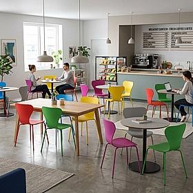 Crea Bright Breakout and Canteen Chairs