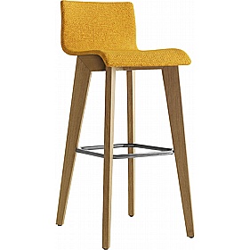 Lexi Scandi Upholstered Breakout and Canteen Stools