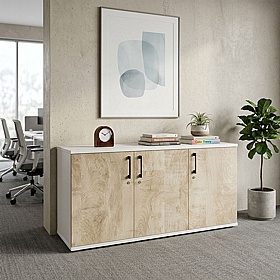 Unified Duo 3 Door Credenza Storage Unit