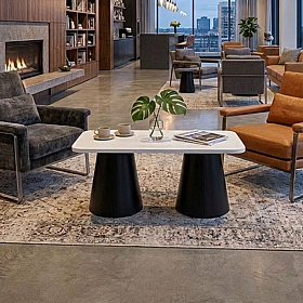Node Curve Rectangular Coffee and Breakout Tables