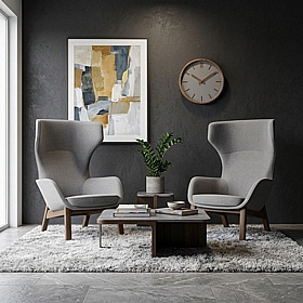 Toro High Back Scandi Lounge and Breakout Chairs