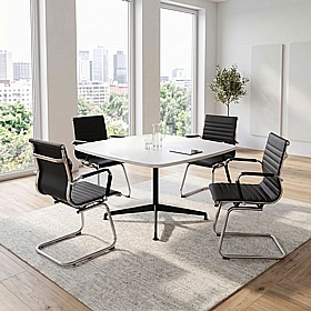 Axis Arc Square Breakout and Meeting Tables