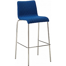 Andrea Upholstered Breakout and Canteen High Back Stools