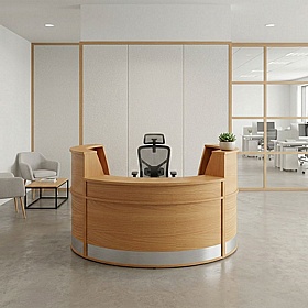 Comet Duo Compact Reception Desk
