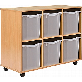 All Sorts Classic 6 Quad Tray Storage