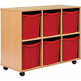 All Sorts UltraBrite 6 Quad Tray Storage