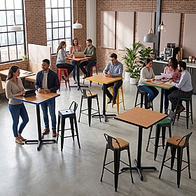 Durham Square Meeting and Breakout Poseur Tables