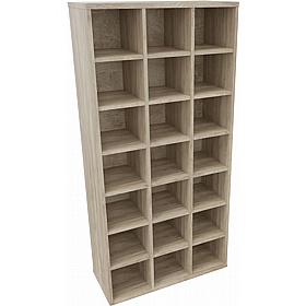 Unified Office 21 Compartment Freestanding Pigeonhole Units