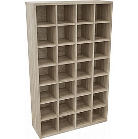 Unified Office 28 Compartment Freestanding Pigeonhole Units