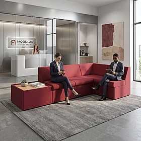 Caddy 4 Person Corner Reception Seating Bundle