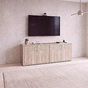 Unified 4 Door Credenza Unit