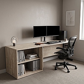 Unified Systems Desk High Office Open Storage