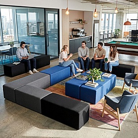 Placer Rectangular Reception and Breakout Stools