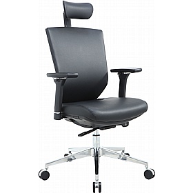 Eve 24/7 Ergonomic Leather Executive Office Chair
