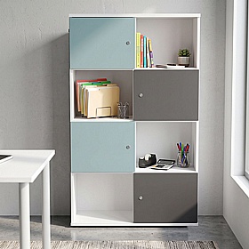 Matrix Duo 4 Door Closed Box Combination Lockers