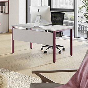 Alta Goalpost Compact Rectangular Office Desks
