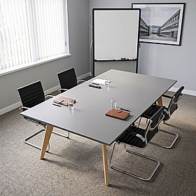 Flexiwall Mobile Whiteboard & Noticeboard Collaboration System