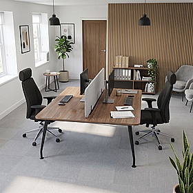 DNA 2 Person Rectangular Back to Back Bench Desks