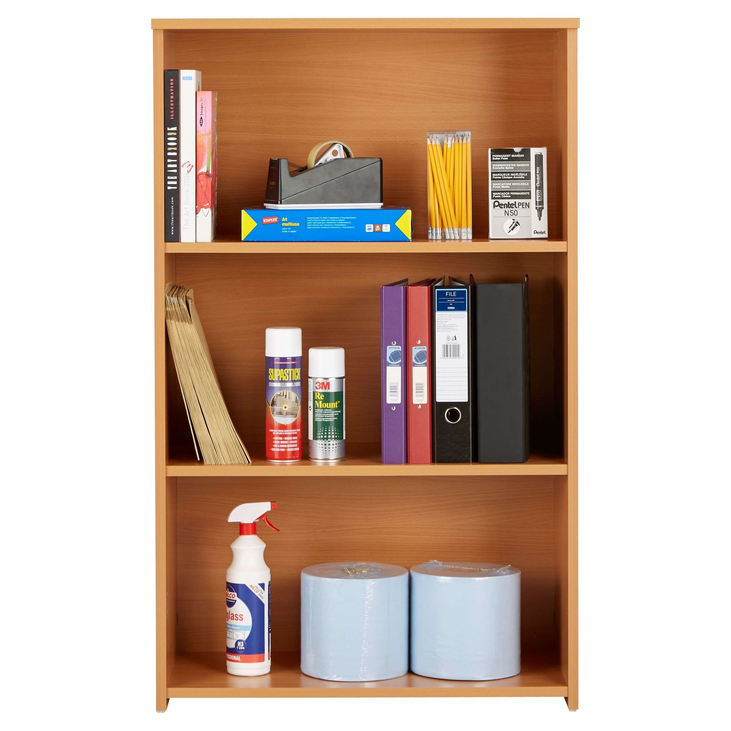 Eco 18 Wooden Office Bookcases from our Office Bookcases range.