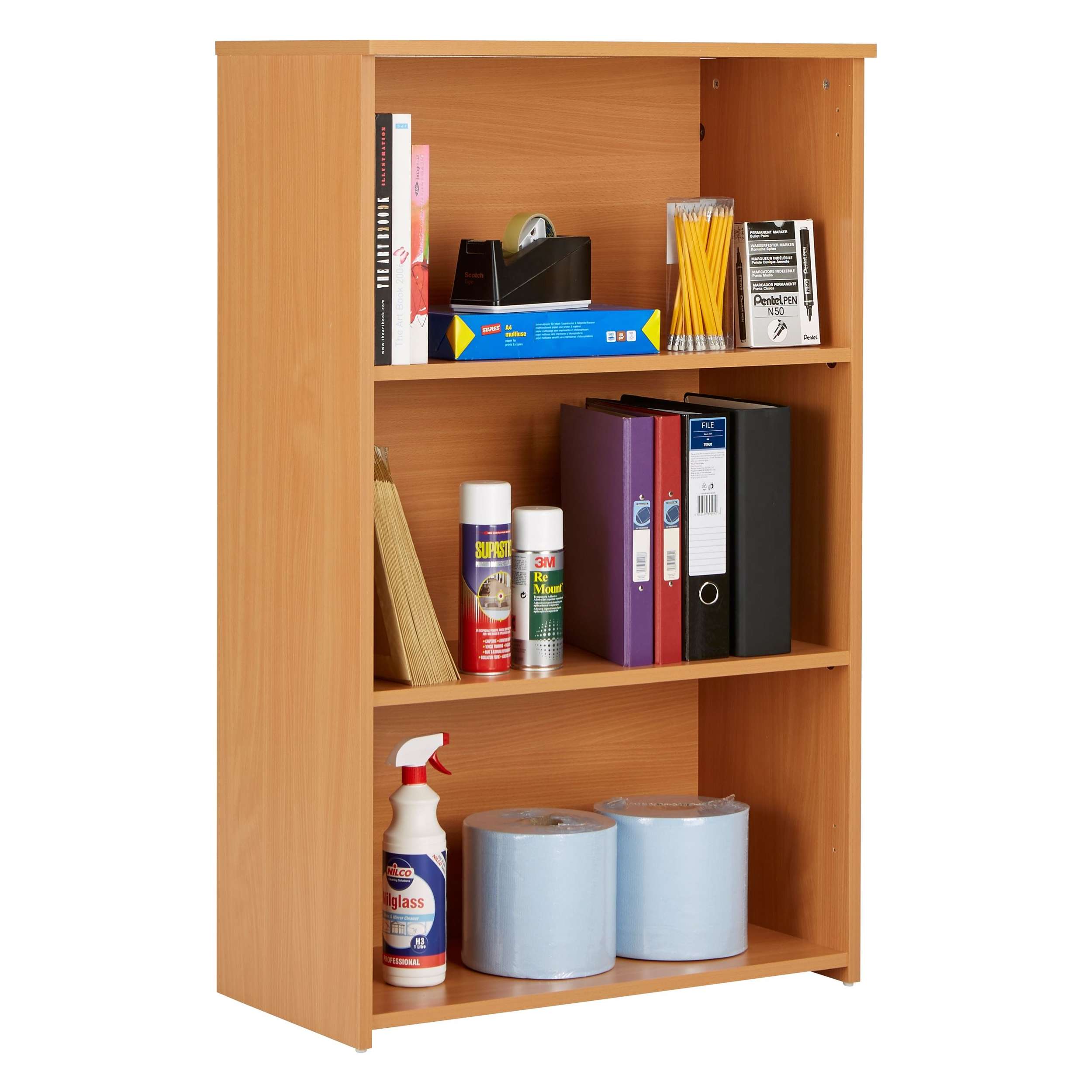 Eco 18 Wooden Office Bookcases from our Office Bookcases range.