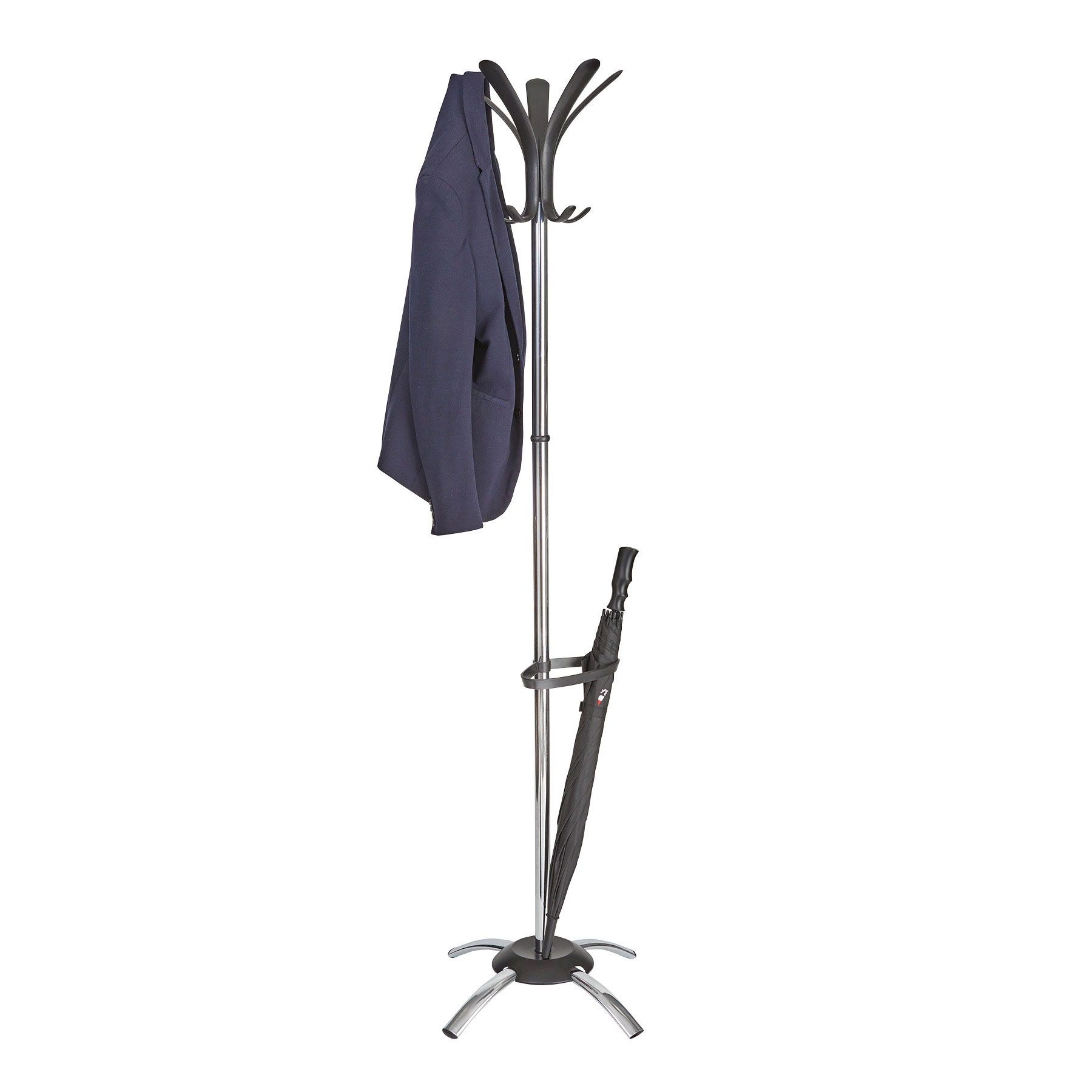 Cleo Chrome Office Coat Stand from our Office Coat Stands range.