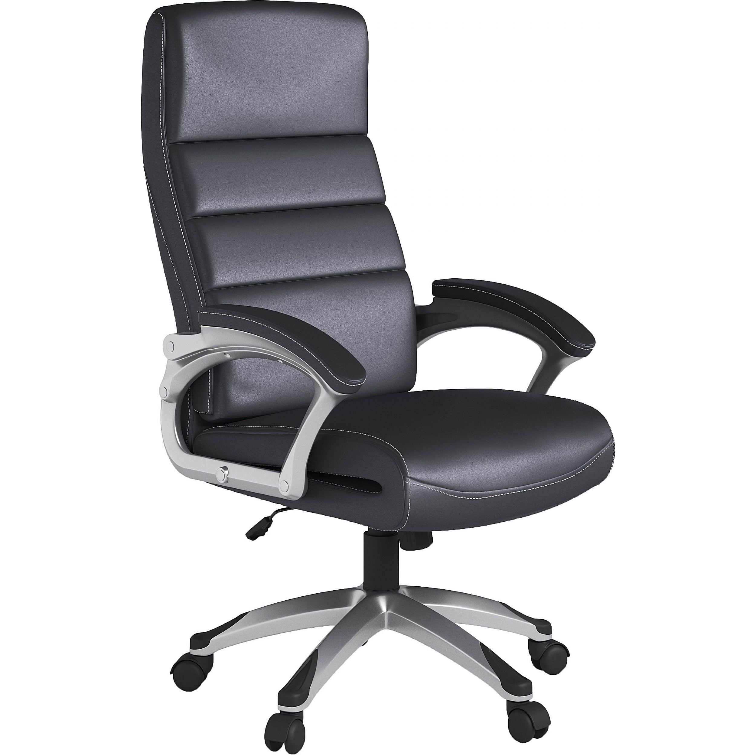 Roseville High Back Leather Faced Office Chair from our Leather Office