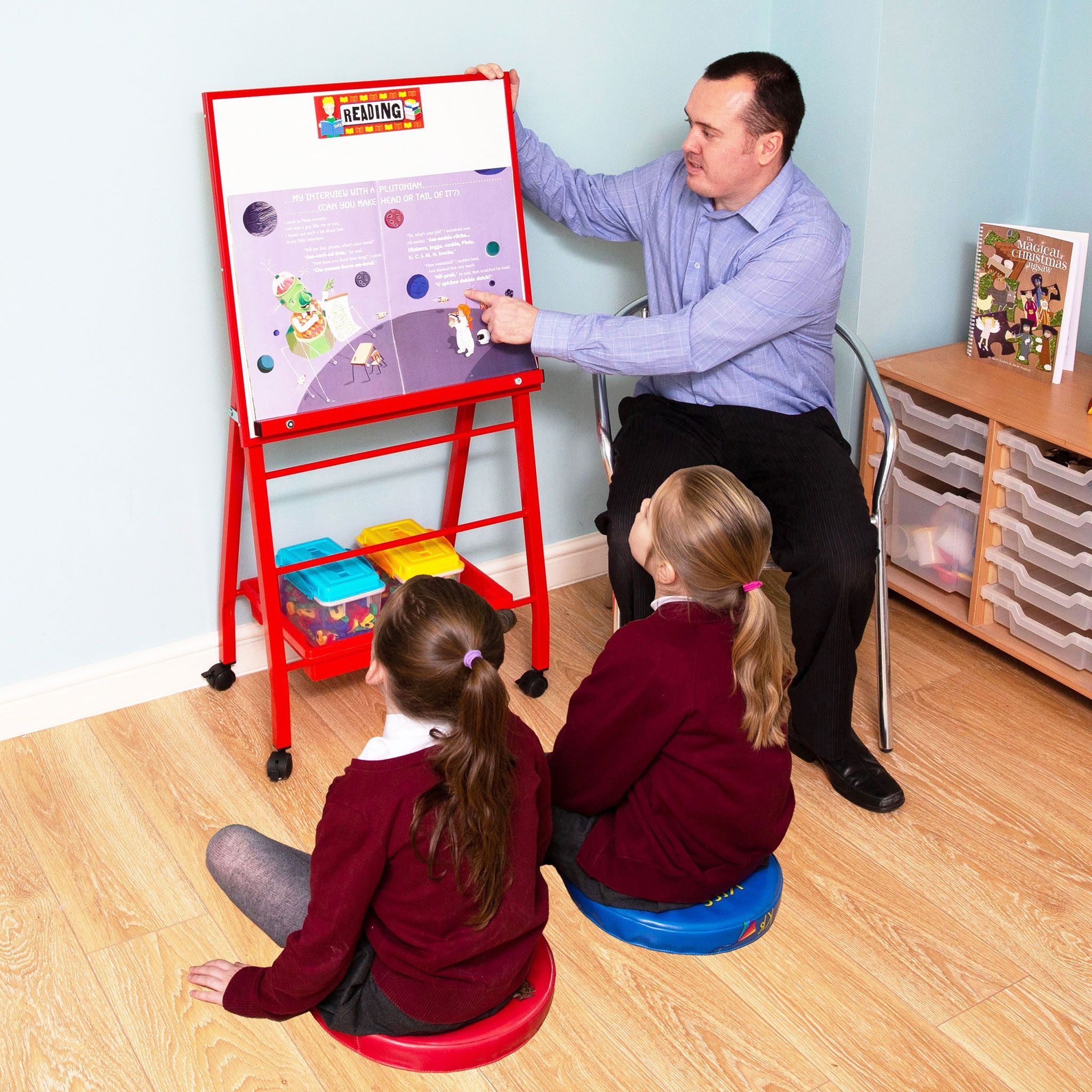Little A Frame Classroom Whiteboard Easel from our Whiteboards range.