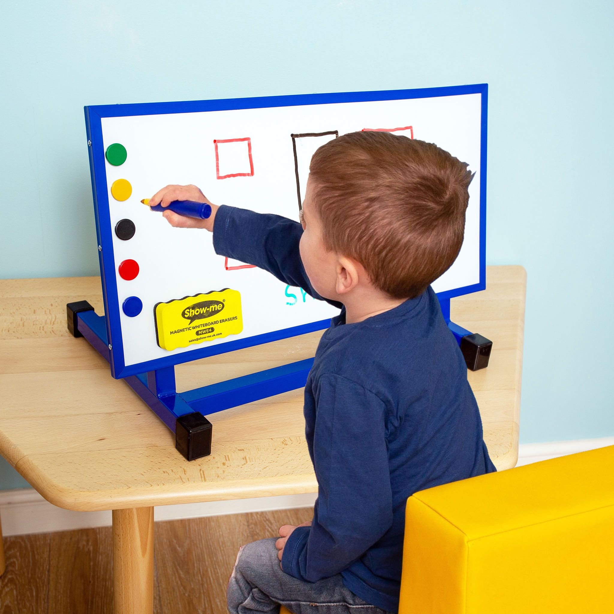 Small Desktop Classroom Whiteboard Easel from our Whiteboards range.